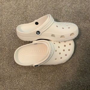 White Crocs